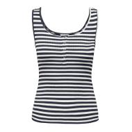 Débardeur Marine/Blanc à Rayures Femme JDY Fransiska