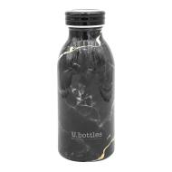Bouteille Isotherme Noir marbre U.Bottles City 350ml pas cher