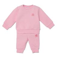 Ensemble survêtement Rose Fille Adidas Crew Set pas cher