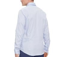 Chemise Bleu Homme Calvin Klein Jeans Twill vue 2