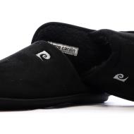 Chaussons Noir Homme Pierre Cardin Bouclettes vue 5