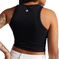 Débardeur Noir Femme Converse High Neck vue 2