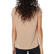 T-shirt Beige Femme Vero Moda Ava vue 2
