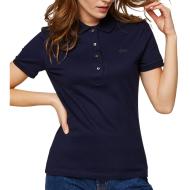Polo Marine Femme Lacoste PF5462 pas cher
