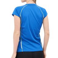T-Shirt Bleu Femme Mizuno Wos vue 2