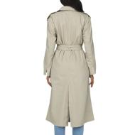 Manteau Beige Femme Only Manila Washed vue 2