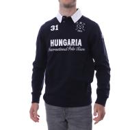 Polo marine homme Hungaria International Polo Team pas cher