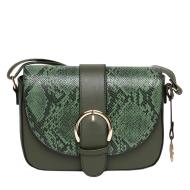 Sac bandoulière Kaki Femme Manoukian Tilla