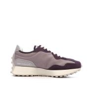 New Balance 327 Baskets Rose/Bordeaux Femme U327CF vue 2