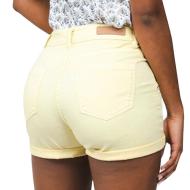 Short Jaune Femme Deeluxe Cerise vue 2