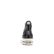 Baskets Noires Femme Converse All Star Lift Crafted vue 3