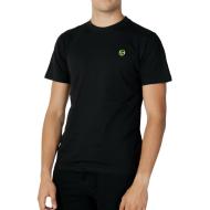 T-shirt Noir Homme Sergio Tacchini Iconic 103.10007