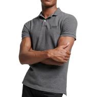 Polo Gris Homme Superdry Classic Piques