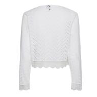 Blouse Blanche Femme Pieces Narisma vue 2