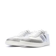 Weiße/Silberne Sneakers Damen Teddy Smith Plata Ansicht 6