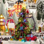 Déco de Noel Vert Sapin Atmosphera KALD vue 2