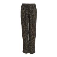 Pantalons fluide Kaki Femme Marge pas cher