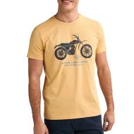 T-shirt Jaune Homme Petrol Industries Ocean