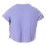 T-shirt Mauve Fille Nike Crop vue 2