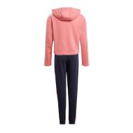 Survetement adidas fille noir et rose sales