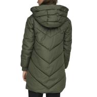 Doudoune Longue Verte Femme JDY Padded vue 2
