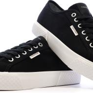 Baskets Noires Femme Calvin Klein Jeans Vulc Laceup vue 7