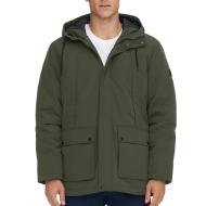 Parka Kaki Homme Only & Sons Jayden
