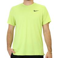 T-shirt de Running Jaune Fluo Homme Nike Dry Top pas cher