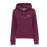 Sweat Capuche Violet Femme Superdry Essential Logo
