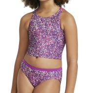 Maillot de bain 2 pièces Violet/Rose Fille Nike Spiderback Bikini pas cher