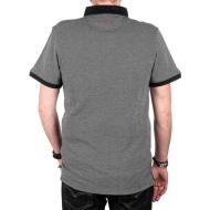 Polo Gris/Noir Homme Teddy Smith Lionel vue 2