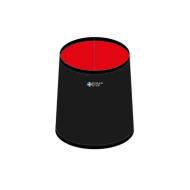 Cache cou Noir/Rouge Homme Polar Ocean Step Tube 1.5mm pas cher