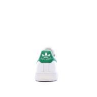 Stan Smith Blanc/Vert Mixte Adidas vue 3