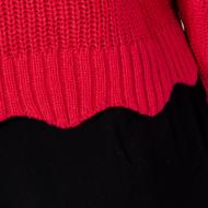 Pull Rose Femme JDY Scallop Edge vue 3