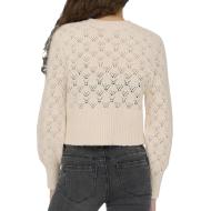 Gilet Beige Femme JDY Amanda vue 2