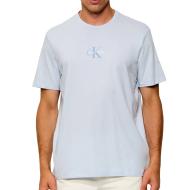 T-Shirt Bleu clair Homme Calvin Klein Jeans Micros