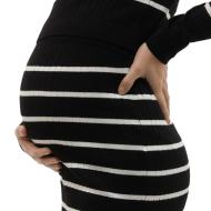 Jupe Noir/Blanc Femme Mamalicious Newsiv vue 3