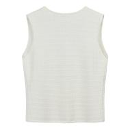 Débardeur Blanc Femme Teddy Smith Millie vue 2