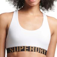 Brassière Blanche Femme Superdry Bralette pas cher