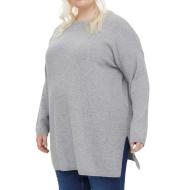 Pull long Gris Femme Vero Moda Curve Blou pas cher