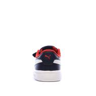 Baskets Marine/Rouge Garçon Puma Smash 3.0 vue 3