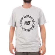 T-shirt Gris Homme New Balance Seasonal MT43907