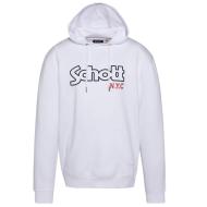 Sweat à Capuche Blanc Homme Schott Sidney
