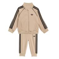 Ensemble Survêtement Beige Mixte Adidas Tracksuit vue 2