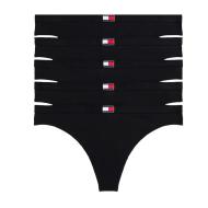 x5 Strings Noirs Femme Tommy Hilfiger Thong vue 2
