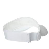 Visière Sport Blanc Lacoste taffetas diamanté vue 2