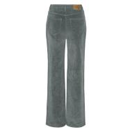 Pantalon Velours Vert Femme Vero Moda Tessa vue 2