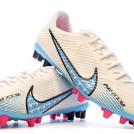 Chaussures de Foot Blanc/Bleu Homme Nike Zoom Vapor 15 Academy AG vue 7