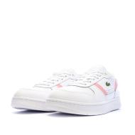 Lacoste T-clip Set 224 Women's White/Rose Sneakers Photo of the Espace des Marques %store% store - view of %key%