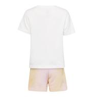 Ensemble Blanc Fille Adidas Graphique vue 2